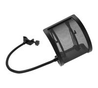 Beaupretty Bonnette Anti-Vent Pour Microphone D'Enregistrement Filtre Anti-Pop Pour Microphone De Podcast Filtre En Forme De U En Métal