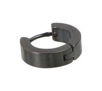 Beaupretty Boucle Oreille Fantaisie Clip Forme Ronde Noire Unisexe Élégant Et Accessoire Charmant Pour Fêtes Et Promesses