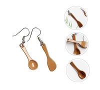 Beaupretty Boucles Oreilles Fantaisie Légères Forme De Spatule Et Cuillère Mini Accessoires Pendants Durables Et Élégants Pour Femmes