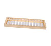 Beaupretty Boulier Arithmétique Bois Perles pour Garçon Fille Outil Éducatif Calcul Mental Primaire Couleur Aléatoire Couleur Aléatoire