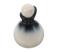 Beaupretty Bouteille Céramique pour Huile Essentielle avec Design Élégant Distributeur de Parfum et Condiment Pot de Porcelaine pour Salon de Beauté et