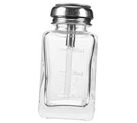 Beaupretty bouteille de presse en verre flacon distributeur bouteille d'eau Gel bouteille verre biberon verre flacon pompe en verre bouteilles de pompe en verre d'alcool Un verre Transparent