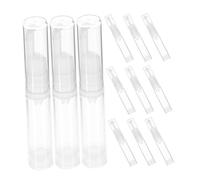 Beaupretty Bouteilles De Maquillage Rechargeables 12pcs Flacons Pompes Airless 5ml Idéaux Pour Voyage Contenants De Maquillage Vides Transparentes