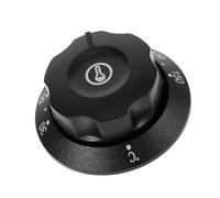 Beaupretty Bouton de Remplacement Thermostat Four et Friteuse Contrôle Thermique Précis Disque pour Appareils Ménagers Plastique Robuste