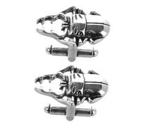 Beaupretty Boutons Manchette Homme Vintage de Style Coléoptère Décoratif pour Chemise et Costume Accessoire Élégant