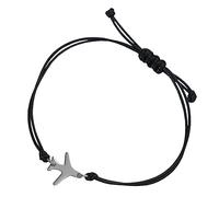 Beaupretty Bracelet Corde Ajustable avec Charme Avion pour Hommes et Adolescents pour Anniversaire et Événements Spéciaux