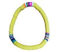 Beaupretty Bracelet Couple Argile Polymère Colorée Style Boho Doux Et Étirable Accessoire Étanche Pour Hommes Et Femmes Pour Amitié Et Amour