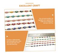 Beaupretty Bracelet Femme Œil Acier Inoxydable de Poignet Ajustable Design Simple et Confortable pour Style Distinctif