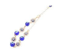 Beaupretty Bracelet Œil pour Femmes Bracelet Minimaliste Perles avec Charme Accessoire de Mode Élégant pour Hommes et Femmes de Protection la Malchance