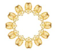 Beaupretty Breloques Pendentifs Créatifs Vintage 20pcs en Métal Scarabée pour Fabriquer Soi-même Bijoux Résistants la Décoloration, pour Colliers et Projets Artisanaux