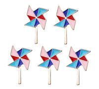 Beaupretty Broche de Moulin à Vent en Épingle de Unisexe Accessoires de Mode pour Vêtements Lot de 5 Pièces