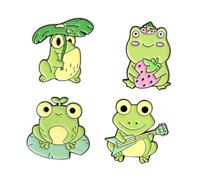 Beaupretty Broche de Poitrine en Ensemble de 4 Design de Adorable Accessoire de Vêtements Décoration pour Tenues Compact et Solide