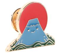 Beaupretty Broche Du Mont Fuji Badges D'épingle Filles Dessin Animé Broche De Revers De Mode Miniature Épingles De Mignonnes D'anniversaire Pour Femme Alliage De Zinc