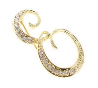 Beaupretty Broche Lettre d Pin Décoratif Pour Et Femmes Accessoire De Mode Unique Pour Vêtements Épingle Initiale Personnalisée
