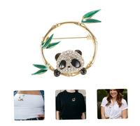 Beaupretty Broche Panda Dessin Animé Adorable Broche Pour Femme Créative Pour Vêtements Et Sacs