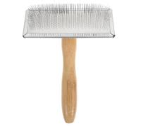 Beaupretty Brosse à Carder à Aiguille en Bois et Fer pour Feutrage de Laine, Expérience Confortable et Cardage, pour Projets Artisanaux et Toilettage des Chats