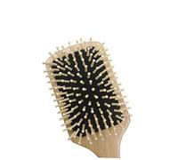 Beaupretty Brosse à Cheveux en Bois Naturel Grand Peigne Plat Coussin D'air Massage Cuir Chevelu pour Hommes Femmes Cheveux Épais Fins Bouclés Raides Usage Quotidien