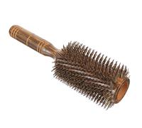 Beaupretty Brosse à Cheveux Ronde Soufflante Pour Cheveux Bouclés Brosse Volumisante Avec Poils Sanglier Pour Coiffage Démêlage Faciles