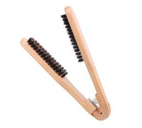 Beaupretty Brosse Lissante En Bois Forme v Peigne à Cheveux Naturel Anti-frisottis Pour Femmes Usage Quotidien Soins Capillaires