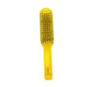 Beaupretty Brosse Lissante Professionnelle Pour Cheveux Outil De Coiffage Antistatique Peigne à Chaleur Pour Salon Et Utilisation Domestique Jaune