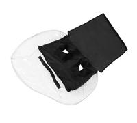 Beaupretty Cache de Protection Imperméable Noir pour Projecteurs de Scène LED 200w-350w en Pvc et Tissu, Compatible Large, pour Concerts et Événements Théâtraux