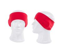 Beaupretty Cache Oreilles Polaire Unisexe Hiver Bandeau Thermique Stretch pour Ski et Activités Extérieures Confortable et Accessoire Pratique Rouge