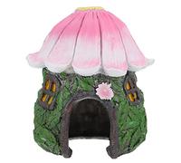 Beaupretty Cachette pour Aquarium en Résine Décorative Fleurs Coloris Aléatoire, Repaire pour Reptiles et Crevettes, Décoration D’Aquarium et Terrarium, Cachette Naturelle Couleur Aléatoire