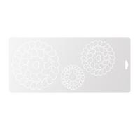 Beaupretty Cadre à Quilter en Pp Blanc pour Débutants, Outil Multifonction pour Couper et Assembler Tissus, Modèle Pratique pour Travaux Manuels de Courtepointe et Patchwork DIY