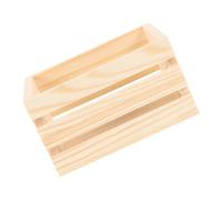 Beaupretty Caisse Miniature Bois pour Décoration Maison de Poupée Panier de Rangement Pin Accessoire Organisateur pour Jouets et Micro Paysage