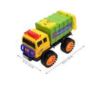 Beaupretty Camion Poubelle Garçon Fille Friction à Rappel Véhicule Sanitation et Sécurisé Éducatif pour Sensibilisation Environnementale Cadeau pour Garçons et Filles Couleur Aléatoire