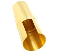 Beaupretty Capuchon Métal pour Embouchure de Saxophone Soprano Protection et Accessoire Pratique et Résistant Aux Chocs Adapté Plupart des Becs Installation Facile pour Musiciens