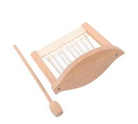 Beaupretty Carillon Éolien de Table en Bois 9 Notes Instrument de Percussion Léger et Portable pour Jardin, Balcon et Bar Carillons Musicaux Décoratifs pour Relaxation et Gestion de Classe