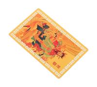 Beaupretty Carte Taisui Amulette Carte De Bénédiction Élégante Amulette Décorative pour Portefeuille Style Chinois De Chance