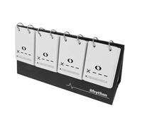 Beaupretty Cartes de Pratique Musicales Outil Éducatif pour Éducation Rythmique de Cartes Compactes pour Exercices de Rythme et Lecture de Notes pour Étudiants et Éducateurs