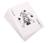 Beaupretty Cartes Poker Géantes Papier Plus Grandes Jeu de Société pour Adultes Accessoire de Fête Original et Lot Jeu