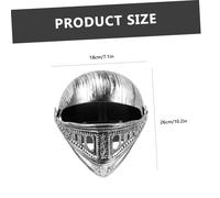 Beaupretty Casque Décoratif Style Guerrier Casque Plastique Léger Pour Fête Et Déguisement Garçon Militaire