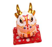 Beaupretty Ceramic Dragon Piggy Bank Year of The Dragon Home Decoration Portable Money Saving Pot Parties and Events