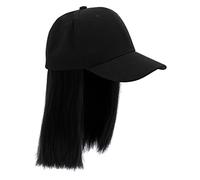 Beaupretty Chapeau Perruque Femme Pour Cheveux Lisses Faux Cheveux Accessoire Photo Élégant Sans Marque