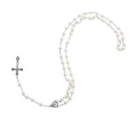 Beaupretty Chapelet Pendentif Croix Religieux Élégant pour Accessoire de Prières et Décoration pour Toutes Occasions