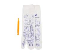 Beaupretty Chaussettes de Réflexologie Élastiques avec de Massage Acupression pour Stimuler Points Plantaire Fatigue Confort Quotidien