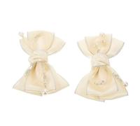 Beaupretty Clips de Chaussures à Nœud Décoratifs Bijoux Amovibles Cristaux pour Talons Hauts et Sandales Ornements Détachables Légers et Brillants