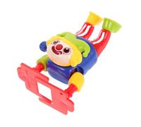 Beaupretty Clown à Remonter Figurine Danseuse Acrobate Renversée Cadeau Halloween pour Garçon Fille à Mécanisme Résistant et Réaliste