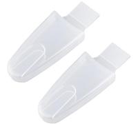 Beaupretty Coffret à Outils de Jardin en Plastique Blanc, Housse Protectrice pour Sécateur, Grosse Capacité, Travail Le Jardin, Lot de 2 Pièces