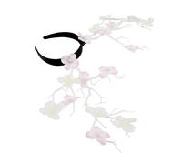 Beaupretty Coiffe De Branche Exagérée Casque De Fleur Casque Floral -tête Fleur Couronne De Bois De Cerf Accessoire De Cheveux De Mariage De Mariée Bandeau De Branche De Tissu