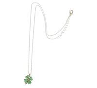 Beaupretty Collier Cœur Pendentif Trèfle à Quatre De Lune Verte Bijou Et Élégant Cadeau Fait Main Pour Femmes Amies Et Proches