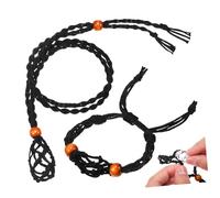 Beaupretty Collier Porte- en Réglable - Lot de 2 Supports en pour Bijoux et Confortable pour Création de Pendentifs et Bracelets Utilisation à Long