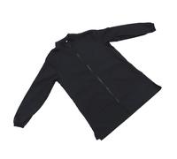 Beaupretty Combinaison de Travail Imperméable et Antistatique pour Toilettage Animaux, Blouse Noire à Manches Longues Fermeture Éclair, Taille M, Uniforme Professionnel pour École et Centre