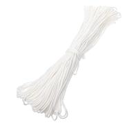 Beaupretty Corde de Coton Blanc pour Mât de Drapeau, Corde de Gerbe Épaisse Rangement Pratique, pour Levage de Drapeau et Diverses Applications