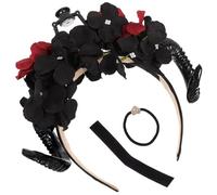 Beaupretty Cornes de Cosplay Serre-tête à Cornes Coiffe Gothique pour Femmes Accessoires Halloween Bandeau Décoratif pour Fêtes