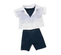 Beaupretty Costume Infirmier pour Ours Peluche Vêtements Doux et Résistants pour Poupée Jeu Dimagination pour Garçon Fille Tenue de Rôle pour Peluches